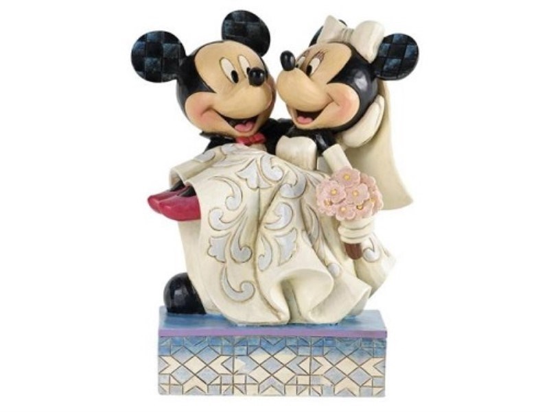 تصویر  مجسمه MICKEY AND MINNIE MOUSE MARRIED DISNEY - FIGURES 4033282