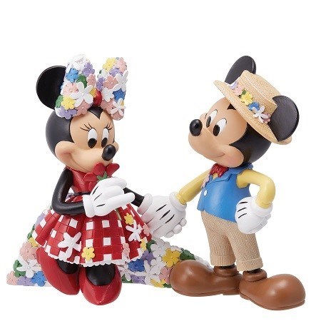 تصویر  مجسمه Mickey And Minnie Botanical Figure 6014864