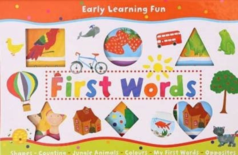 تصویر  EARLY LEARNING FUN FIRST WORDS BOXED SET