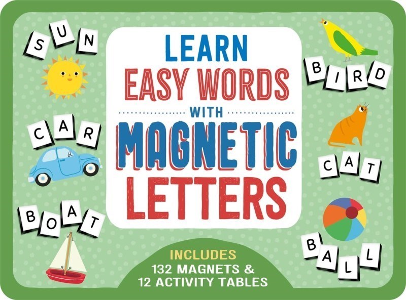 تصویر  Learn Easy Words with Magnetic Letters