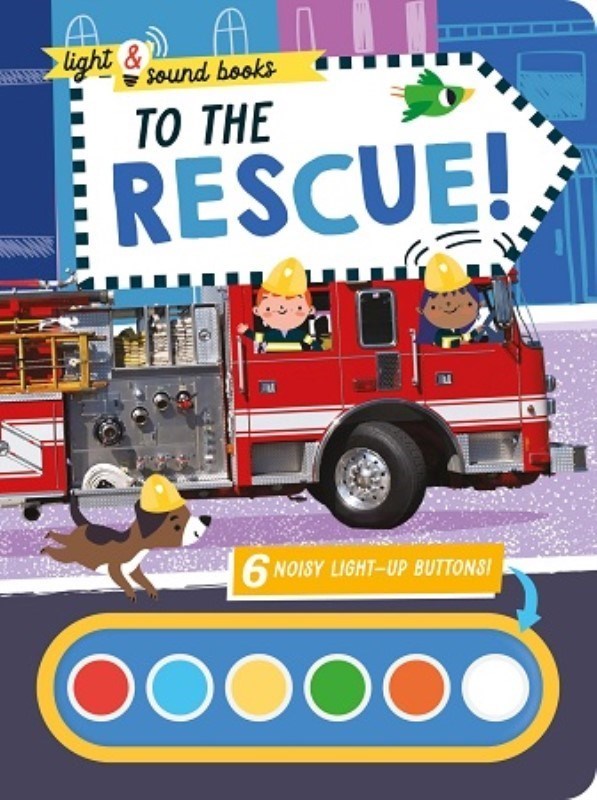 تصویر  TO THE RESCUE 6 Button Light and Sound Books