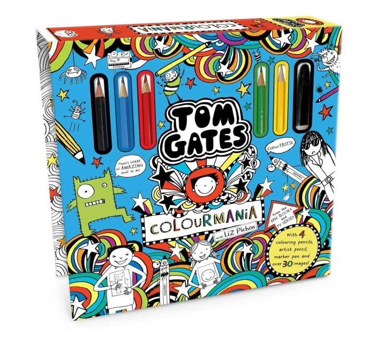 تصویر  Tom Gates: Colourmania Colouring Kit