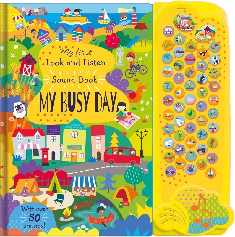 تصویر  My First Look And Find Busy Day Sound Book