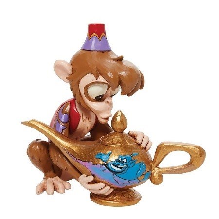 تصویر  مجسمه Disney Traditions Abu with Genie Lamp Monkey Business 6010886