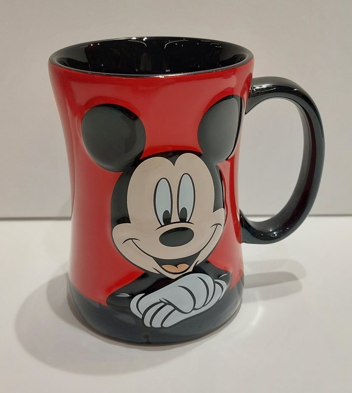 تصویر  ماگ DISNEY BLACK SMILE FACE T172