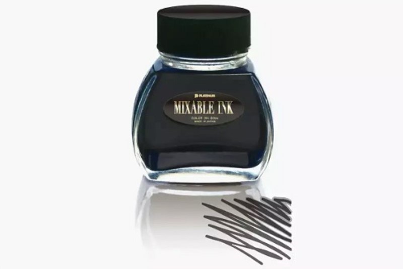 تصویر  جوهر خودنويس پلاتينيوم مشكي دودي  PLATINUM MIXABLE INK 60 ml