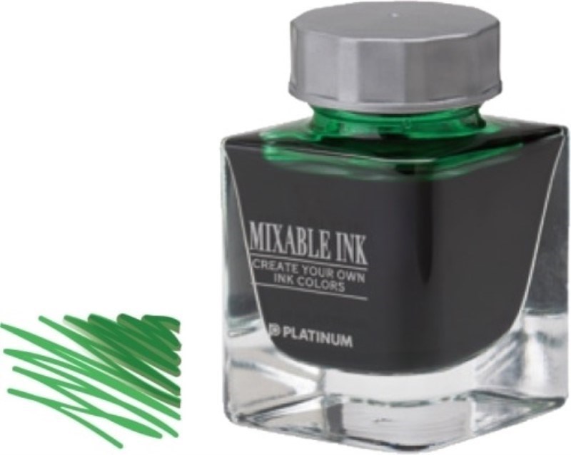 تصویر  جوهر خودنويس پلاتينيوم سبز چمني  PLATINUM MIXABLE INK 20 ml