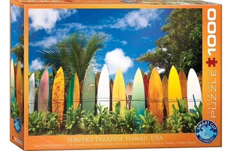 تصویر  پازل SURFERS PARADIS HAWAII 1000 PCS 48×68 CM 6000-0550