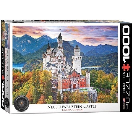 تصویر  پازل NEUSCHWANSTEIN CASTEL GERMANY 1000 PCS 48×68 CM 6000-0946