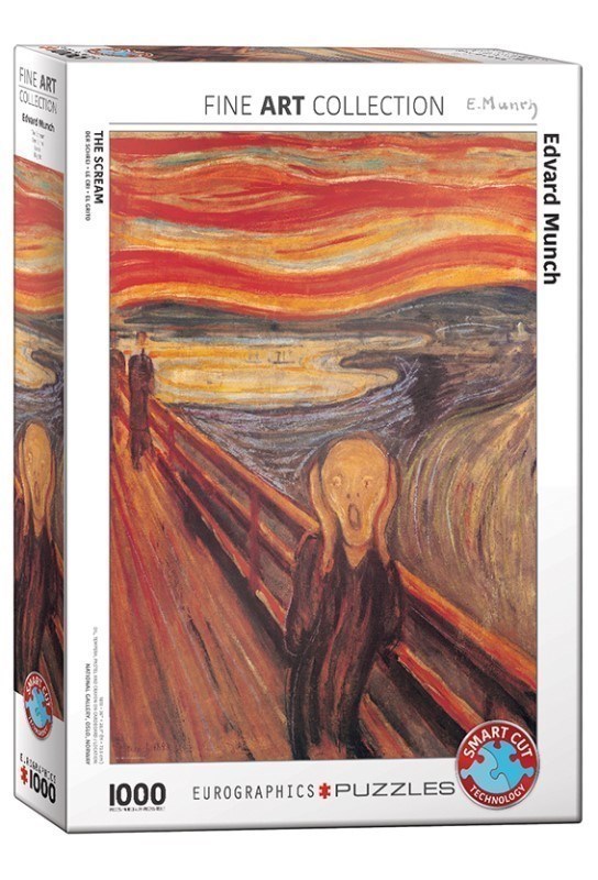 تصویر  پازل THE SCREAM 1000 PCS 48×68 CM 6000-4489