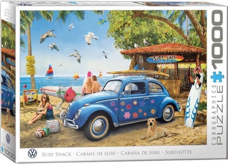 تصویر  پازل SURF SHACK 1000 PCS 48×68 CM 6000-5683