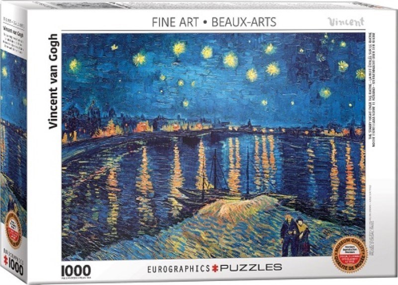 تصویر  پازل THE STARRY NIGHT 1000 PCS 48×68 CM 6000-5708