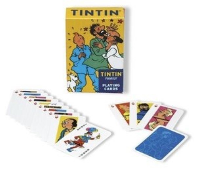 تصویر  TINTIN FAMILY PLAYING CARDS 51033