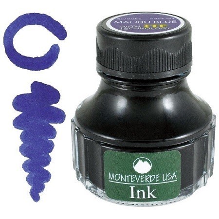 تصویر  Monteverde 90ml Fountain Pen Ink Bottle Malibu Blue G308BU