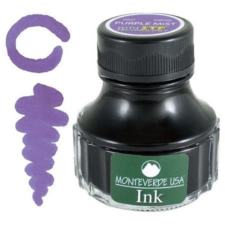 تصویر  Monteverde 90ml Fountain Pen Ink Bottle Purple REIGN G308PL