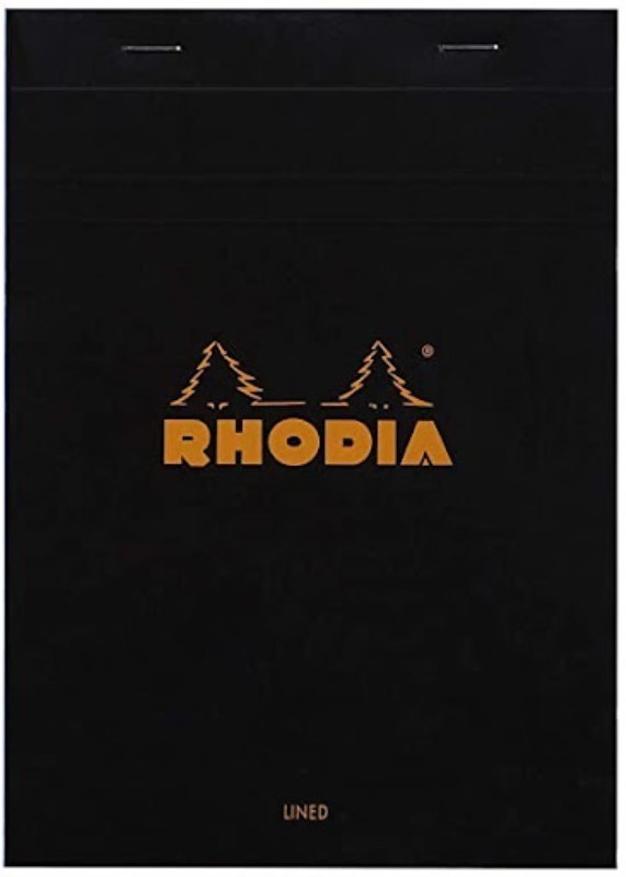 تصویر  دفترچه يادداشت A5 مشكي روديا RHODIA