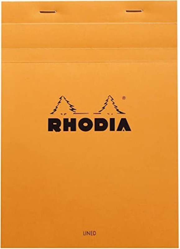 تصویر  دفترچه يادداشت A4 نارنجي روديا RHODIA