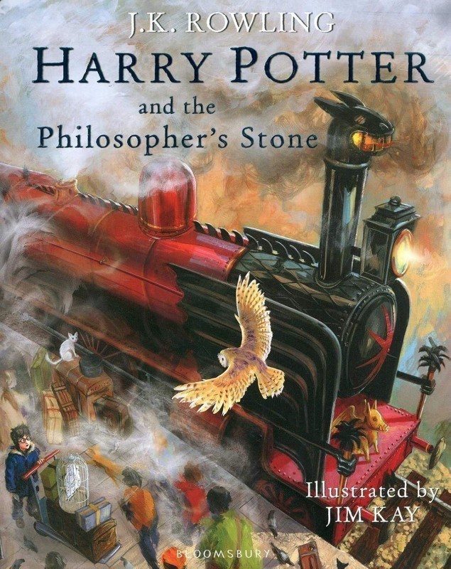 تصویر  Harry Potter and the Philosophers Stone: Illustrated Edition Hard Cover