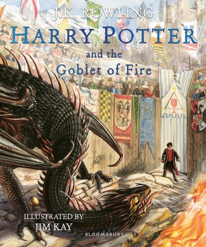 تصویر  Harry Potter and the Goblet of Fire: Illustrated Edition