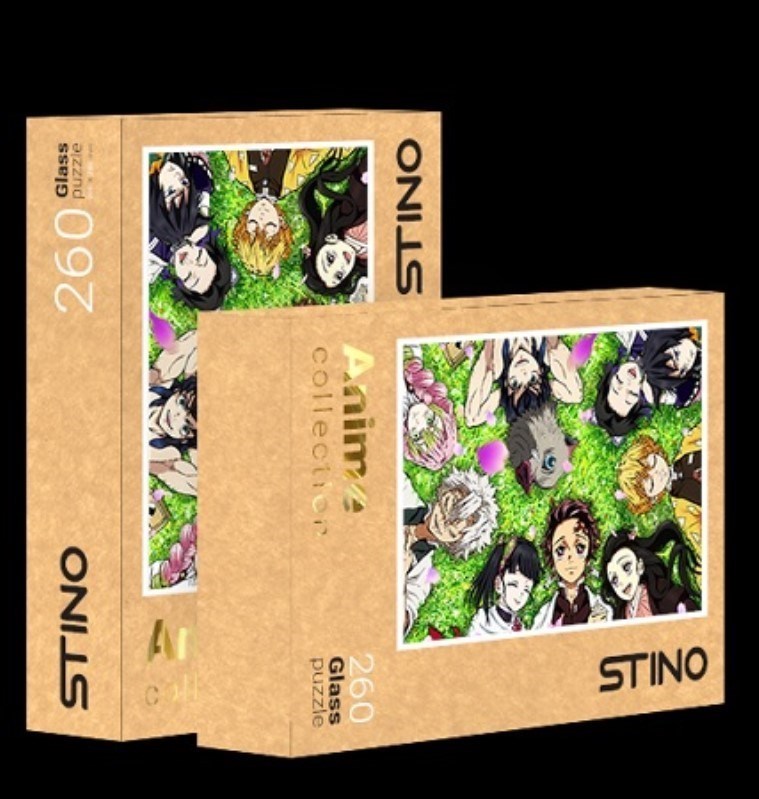 تصویر  پازل شيشه اي 260 تكه طرح انيمه كد STINO 80113 Demon Slayer: Kimetsu no Yaiba