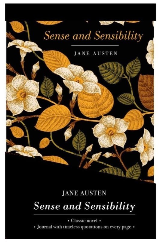 تصویر  Sense and Sensibility - Lined Journal And Novel
