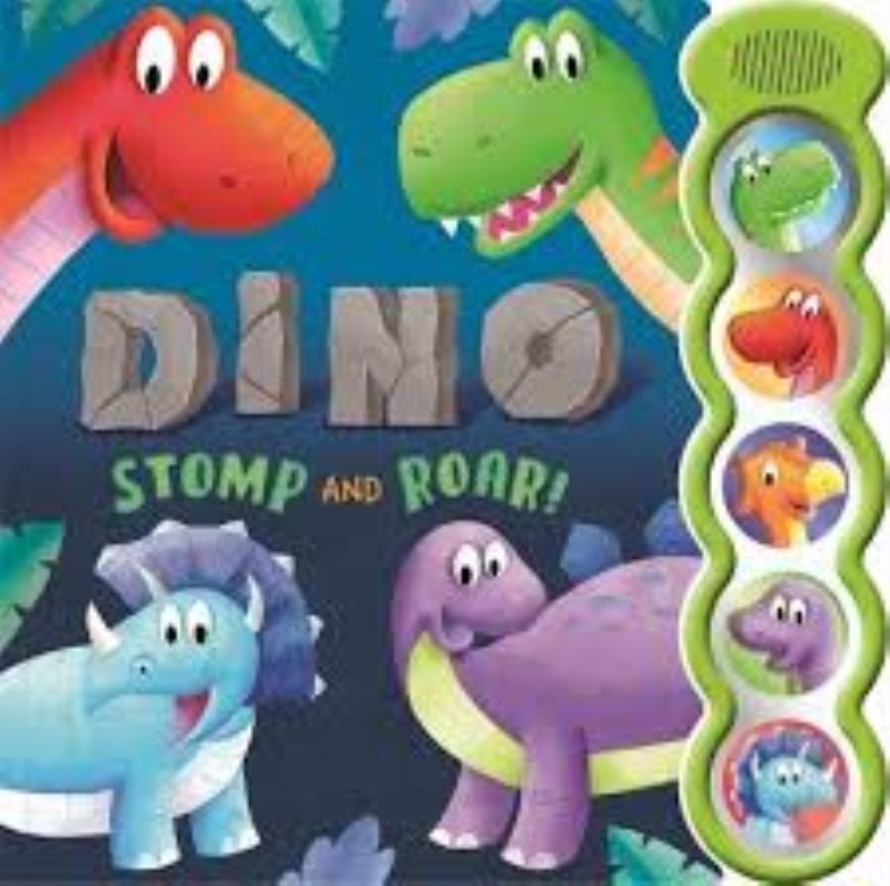 تصویر  Dino Stomp and Roar!, sound book