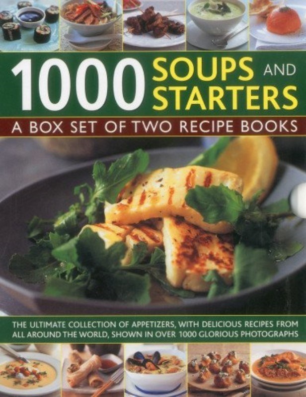 تصویر  1000 Soups and Starters A Box Set of Two Recipe Books