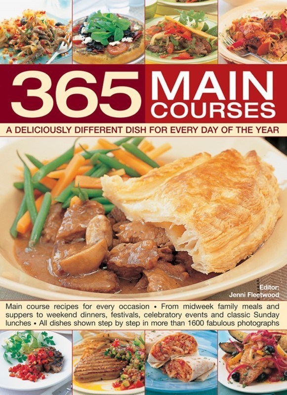 تصویر  365 Main Courses: A Deliciously Different Dish For Every Day Of The Year
