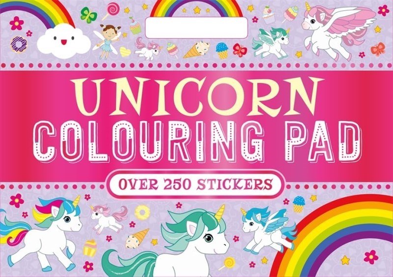 تصویر  Unicorn Colouring Pad