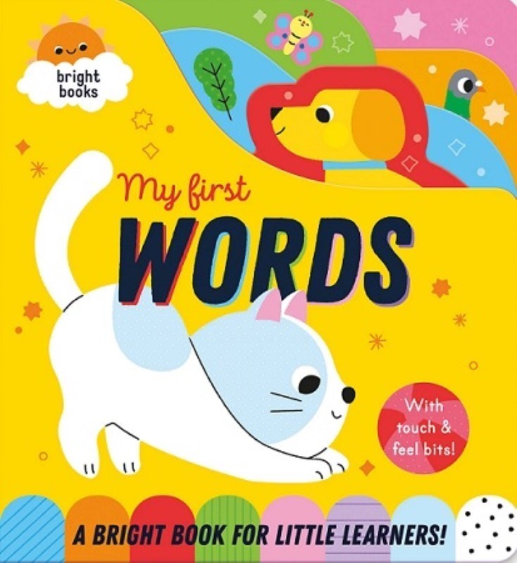 تصویر  FIRST WORDS: RAINBOW-COATED BOARD BOOK