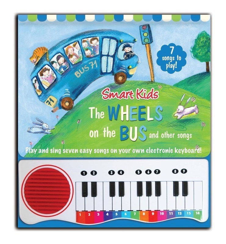 تصویر  Piano Book Wheels on the Bus
