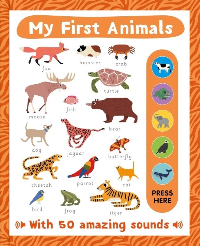 تصویر  My First Animals Early Learning Sound Book