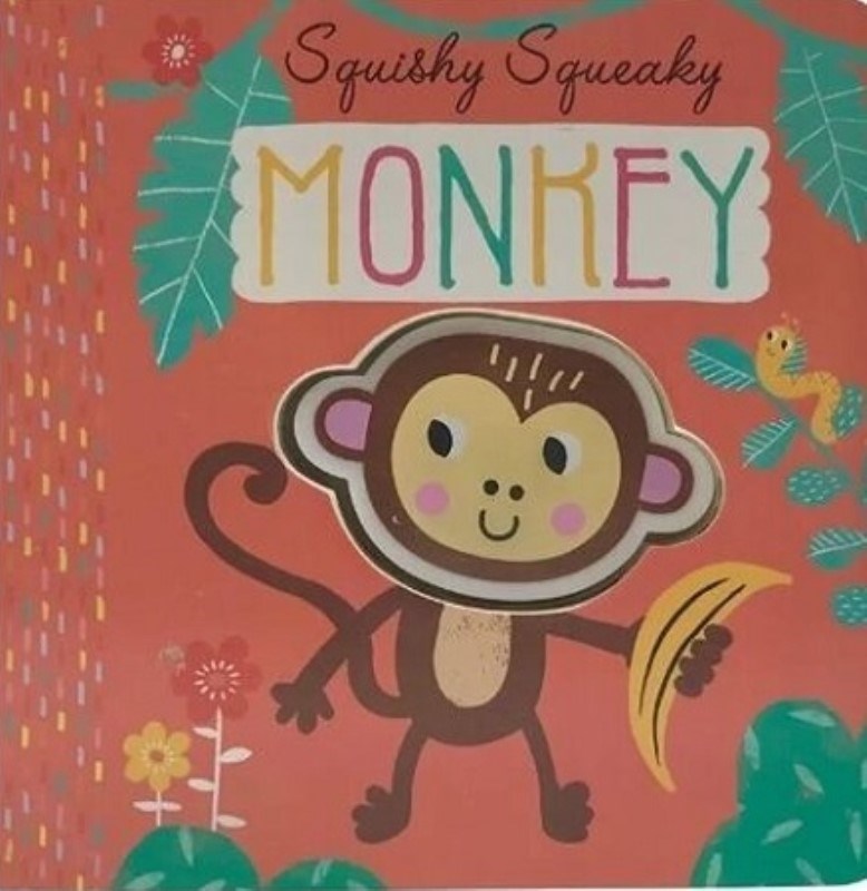 تصویر  Squishy Squeaky Monkey