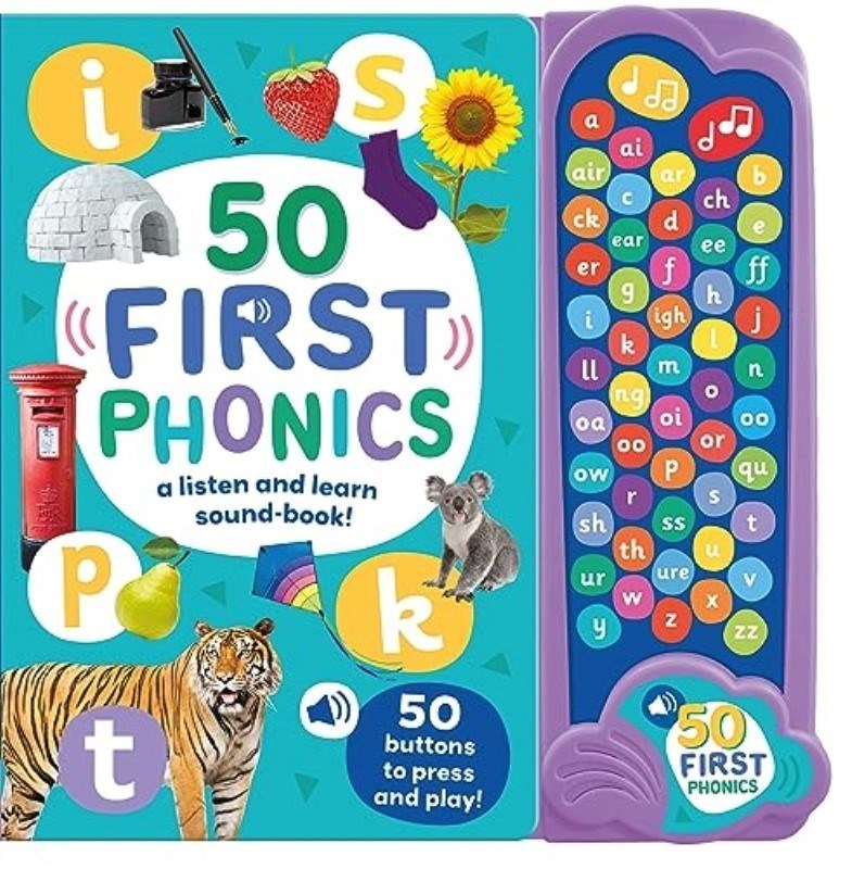 تصویر  50 Button Photo Sound Book - First Phonics