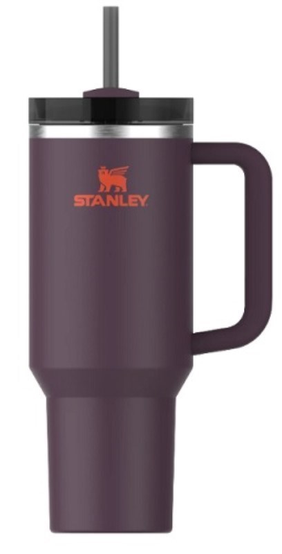 تصویر  ماگ دسته دار The Quencher H2.0 FlowState Tumbler Plum 1.2L