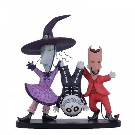 تصویر  مجسمه LOCK SHOCK AND BARREL Nightmare before Christmas 6006281
