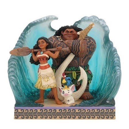 تصویر  مجسمه Moana Vaiana Movie Scene 6013076