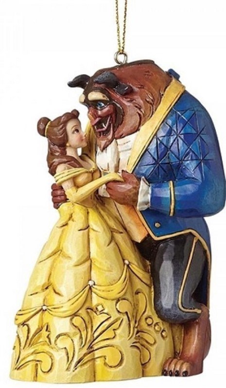 تصویر  مجسمه Beauty and the Beast Hanging Ornament A28960
