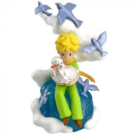 تصویر  مجسمه THE LITTLE PRINCE AND THE SHEEP ON THE PLANET 040450