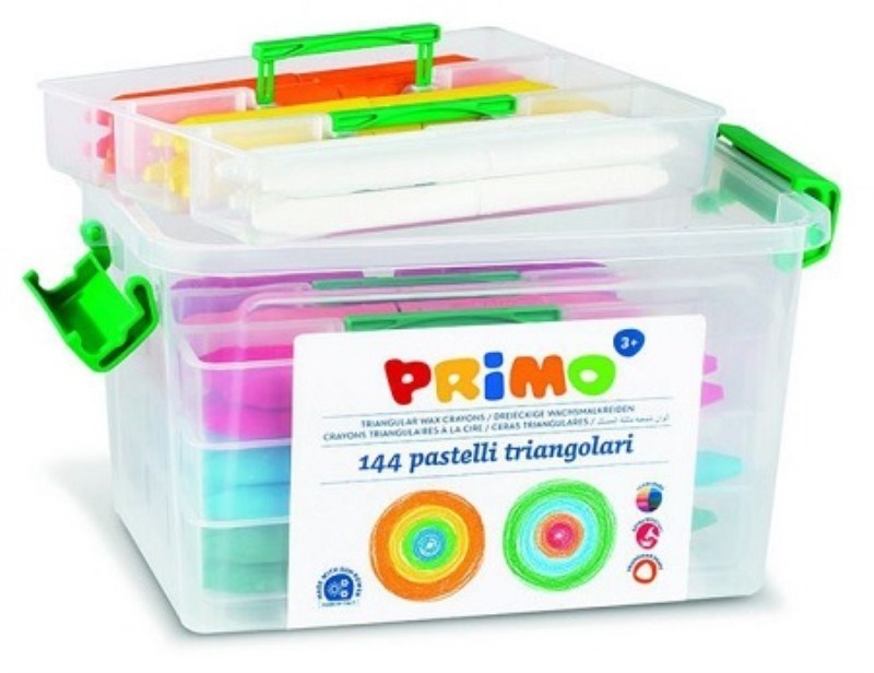 تصویر  مداد شمعي سه گوش سوپر سافت تكي PRIMO