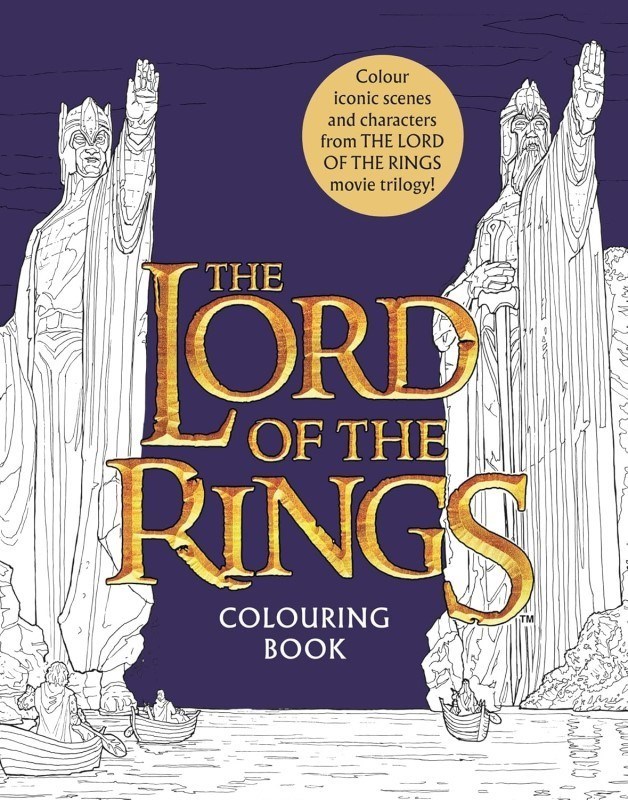 تصویر  The Lord of the Rings Movie Trilogy Colouring Book: Official and Authorised