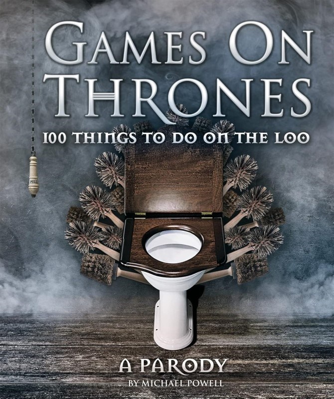 تصویر  Games on Thrones: 100 things to do on the loo