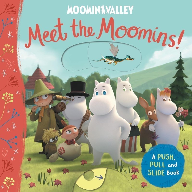 تصویر  Meet the Moomins! A Push, Pull and Slide Book