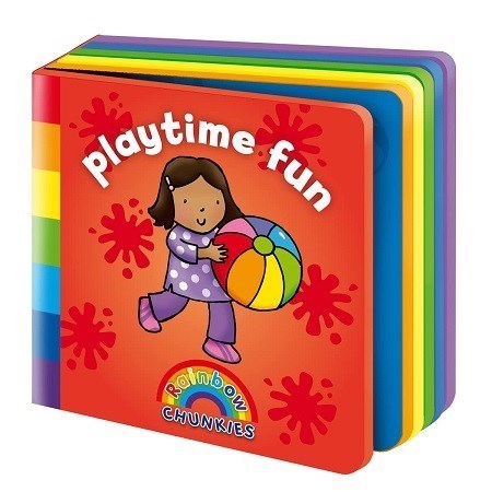 تصویر  Rainbow Chunkies - Playtime Fun (A foam board book)