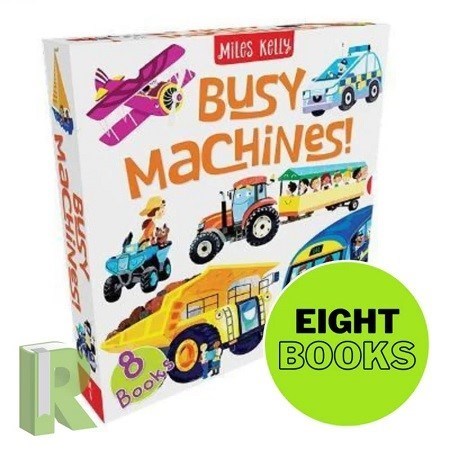 تصویر  Busy Machines! 8-book set