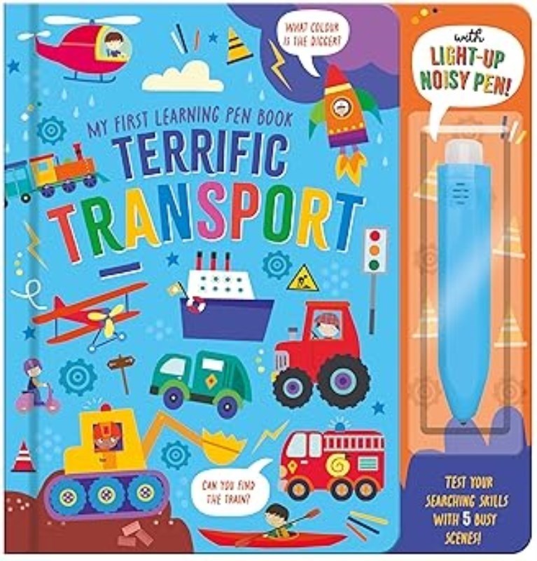 تصویر  My First Learning Pen Book – Terrific Transport