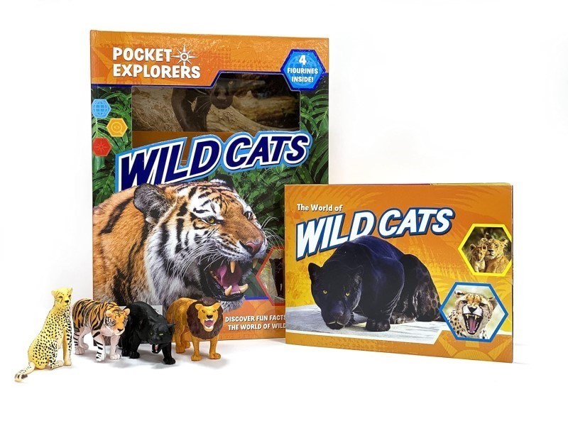 تصویر  Wild Cats Pocket Explorers