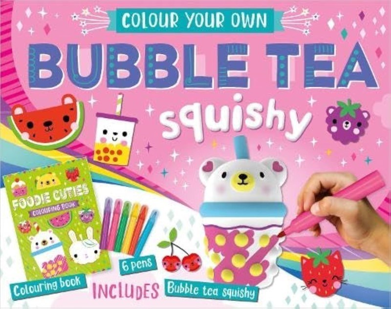 تصویر  Colour Your Own Bubble Tea Squishy