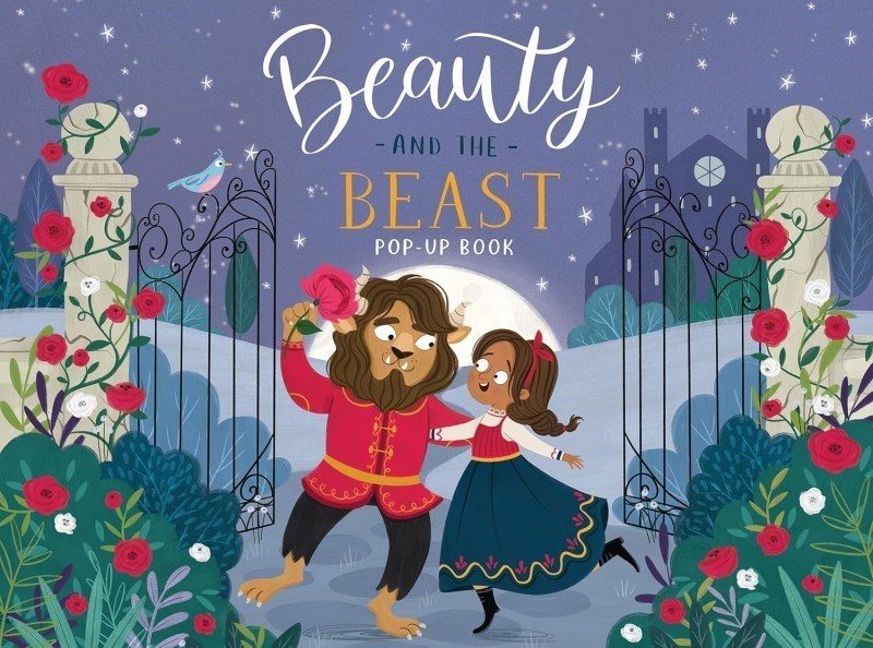تصویر  Fairy Tale Pop Up Beauty And The Beast