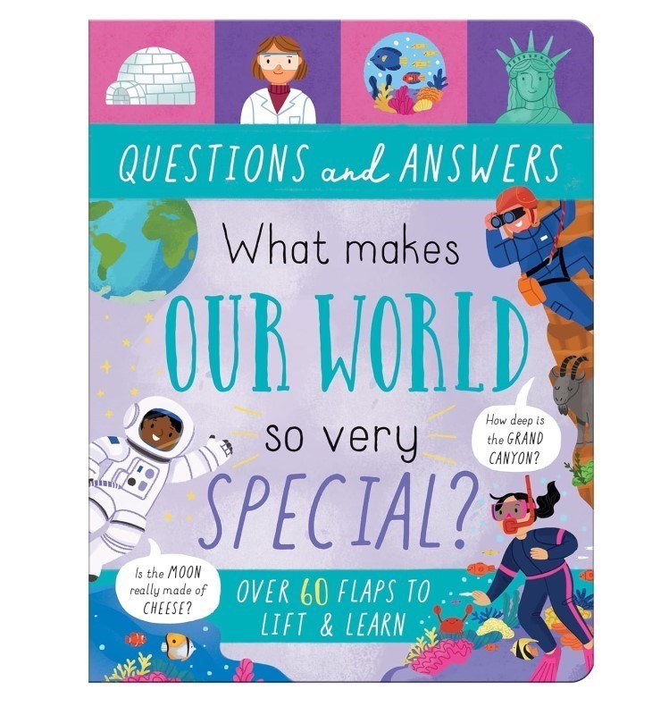 تصویر  QUESTIONS and ANSWERS What Makes Our World So Very Special